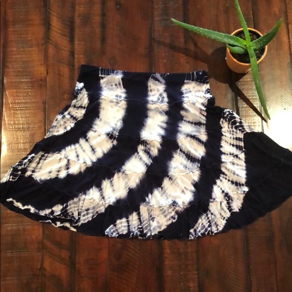 INC tie dye skirt - Picture 2 of 4